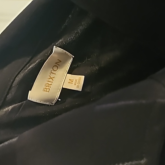 Black Brixton Button up Medium - Picture 3 of 5